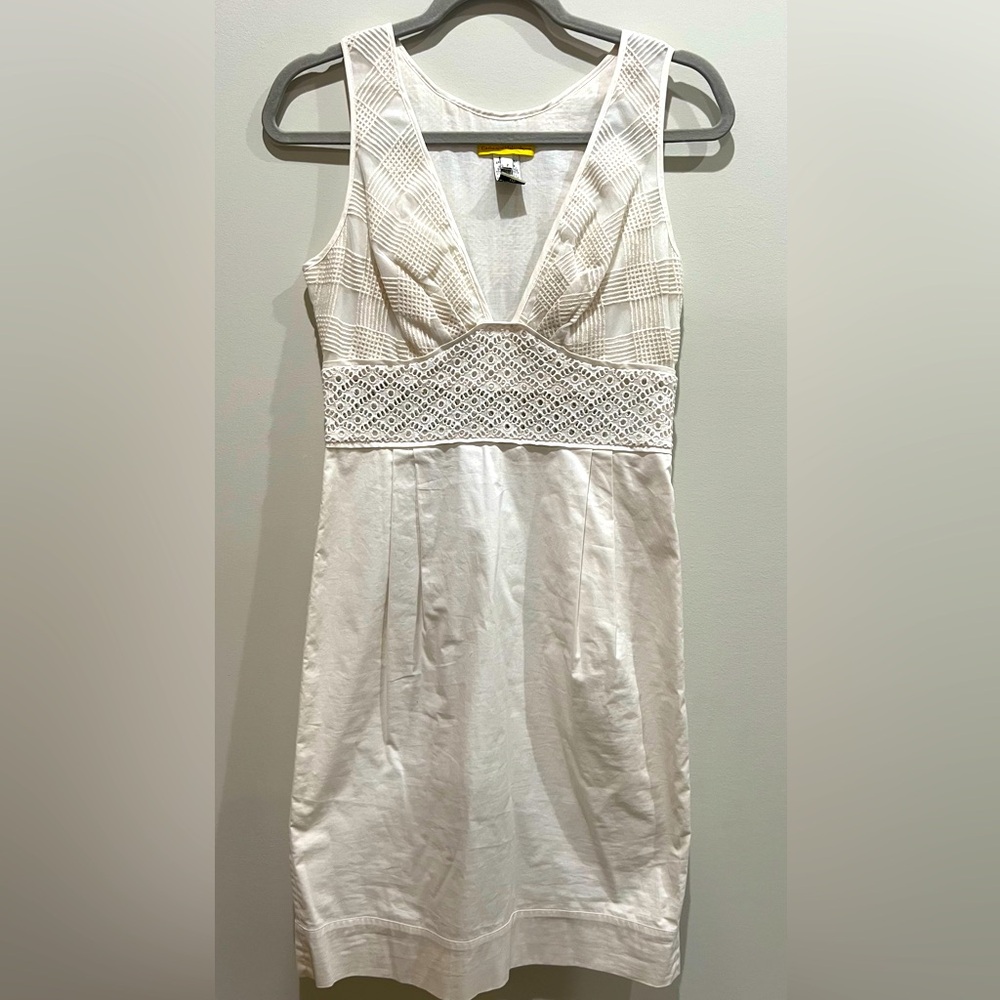 White Sleeveless Dress by Catherine Malandrino
Size 2